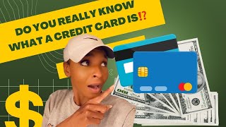 What is the definition of credit card?🤔