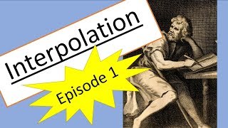 PSYC STATS: Interpolation Ep. 1