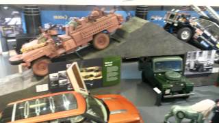 Land Rover exhibit at Gaydon Motor Museum, March 2016