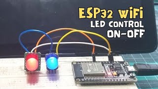 ESP32 WiFi LED Control On-Off