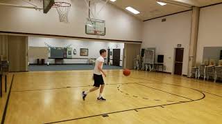 Early Morning Basketball Drills with Boston - 20170216 064823