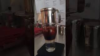 Kopi dingin || Vietnam drip #kopi #kopihitam #feedshorts #shortvideo #shorts