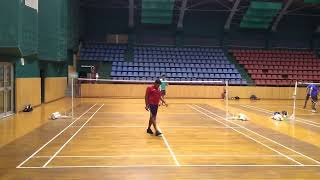 Badminton Mathew vs Robin