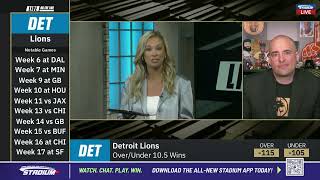 BetMGM | Lions Win Total Preview | (ft. Live on the Line)