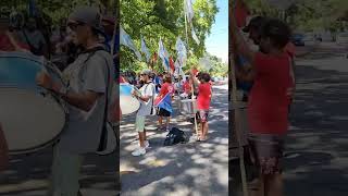 Ruidosa protesta de guardavidas frente al municipio