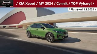 / KIA Xceed /MY 2024 /Cenník / Full LED Svetlomety už vo výbave Amber. TOP! Crossover za Babku / :-)