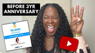 How to get to 10k subs on Youtube in less than 3 years