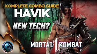 New Tech Havik Komplete combo guide- Mortal Kombat 1