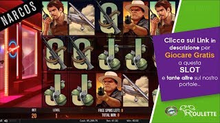 Giochi Slot Gratis - NARCOS -  Nuova Slot NetEnt tratto dal film