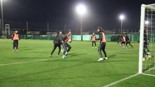 Şanlıurfaspor Antalya kampında Hentbol oynadı