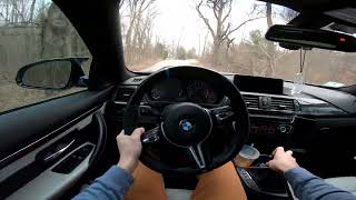 Casual Sunday Drive In An F82 M4 - [POV Binaural Audio, ASMR]