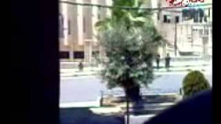 انتشار الامن حول الحزب في مدينة حماة 4-7-2011‬‎