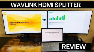 How to use Multiple Screens with an M1 MacBook | Wavlink USB to dual HDMI Splitter