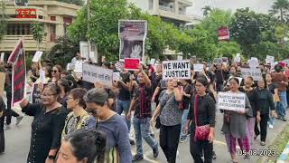 Solidarity March in Kolkata for Manipur Zo-Kuki | 05.08.2023