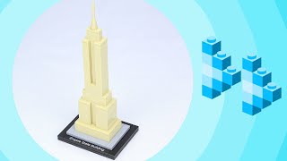 Fast Forward building the Empire State Building! [Lego 21002]