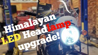 Royal Enfield Himalayan Easy Headlamp Replacement (Auxito LED conversion)