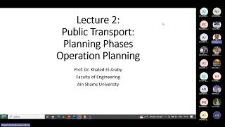 [CEP422] - Traffic Management Systems- Lecture 6 - Dr Khaled Elaraby - Fall 2024