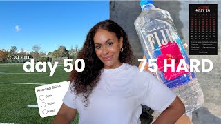 75 HARD | DAY 50 of the internet's toughest fitness challenge