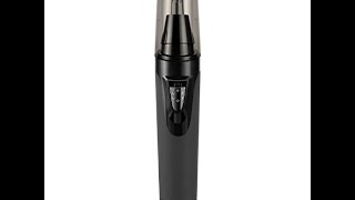 BESTOPE Nose and Ear Hair Trimmer with Water Resistant Stainless Steel Rotation Blade