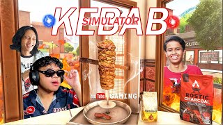 🔴 Harini.. Kedai KAMI BERTIGA😎 Keluarkan MENU BARU!🥙 - Kebab Simulator (Malaysia) #Part2