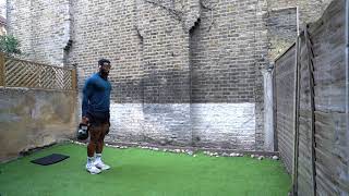 KB ALTERNATE LUNGES