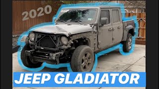 Rebuilding a Wrecked 2020 Jeep Gladiator