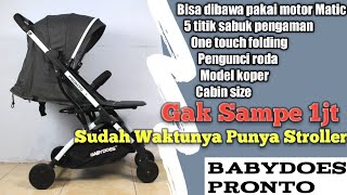 Unboxing & Review Stroller Paling Worthed Babydoes Pronto