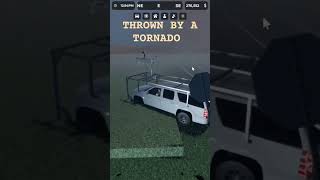 THROWN BY A TORNADO! #music #twistedroblox #robloxtwisted #song #tornado #tornadochasers #roblox