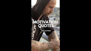 MOTIVATION VIDEO SHORT STATUS l WES WATSON MOTIVATION WORKOUT #shorts #quotes #weswatson #status