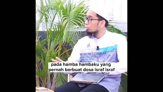 ust adi hidayat                              tida ada dosa yg tidak diampuni