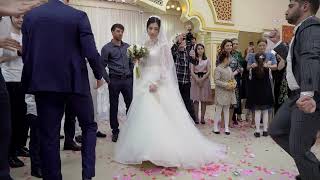 Красивые девушки. Красивая свадьба. Танец жениха и невесты. Beautiful wedding.