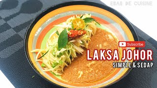 Laksa Johor Paling Mudah Untuk Disediakan🍜