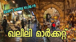 Egypt Travel Vlog | Egypt Diary #5 | Cairo Khalili Market | ഖലീലി മാർക്കറ്റ് കെയ്റോ