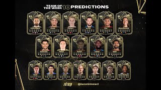 TOTW 10 prediction and investment tips