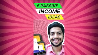 5 Passive Income Ideas For Students🤑| Make Money Online🔥 #shorts #money