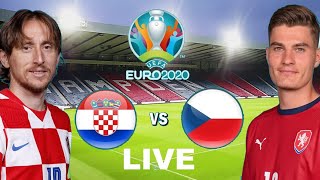 Croatia vs Czech Republic Live Streaming || English Commentary || Euro 2020