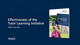 Effectiveness of the Tutor Learning Initiative