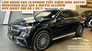 Lăn bánh sau 8.999 Mls tiết kiệm hơn 400Tr, chất lượng thì như mới Merceds GLC300 AllNew 2023