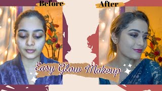 Easy GLAM makeup 2021 in TAMIL| Makeup for acne skin | Sushma Nair #beautyyoutuber #makeuptutorial