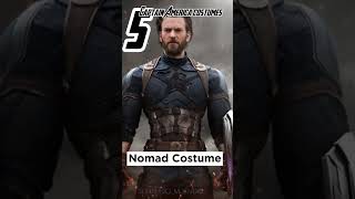 5 captain america costumes