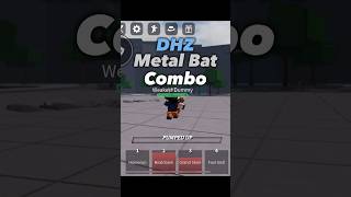 DHZ’s Metal Bat Combo || #thestrongestbattlegrounds #gaming #roblox #capcut #urmom #fyp #e