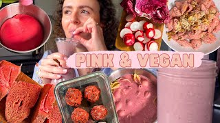 EINEN TAG NUR PINK ESSEN » Veganes Food Diary │ Food Friday #173