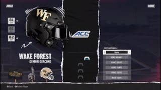 College Football 25 Wolves Dynasty Episode 1