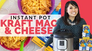 Instant Pot KRAFT Mac and Cheese (no drain!)