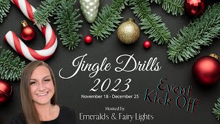 Jingle Drills 2023 Kick Off 🎉 Week 1 || Diamond Art Club’s Advent Calendar!