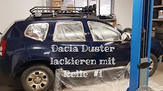 Dacia Duster lackieren mit Rolle