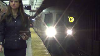 MTA Subways - Pullman Standard R46 #5494 on the (R) at 49th Street (2016 Video)