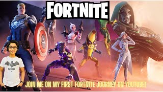 Join Me on My FIRST Fortnite Journey on YouTube!