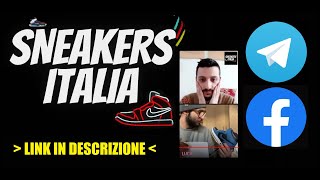 Gruppo SNEAKERS ITALIA su Facebook/Telegram (Link in descrizione) / EASY TALK #1