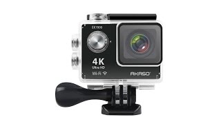 AKASO EK7000 WIFI 4K Cámara Deportiva Super-HD 1080P 12MP